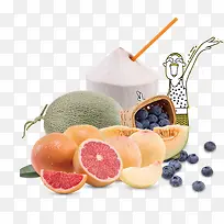 夏天的味道水果主题装饰-空若网 夏天的味道水果主题装饰-空若网