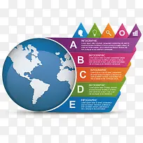 地球样式创意PPT矢量-空若网 地球样式创意PPT矢量-空若网