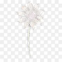 水彩画向日葵矢量图-空若网 水彩画向日葵矢量图-空若网