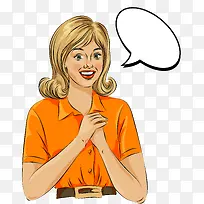 卡通女人-空若网 卡通女人-空若网