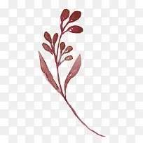 手绘树枝-空若网 手绘树枝-空若网