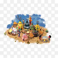 创意野营素材-空若网 创意野营素材-空若网