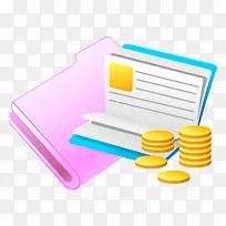 存折矢量素材-空若网 存折矢量素材-空若网