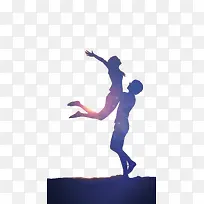 情侣黑影-空若网 情侣黑影-空若网