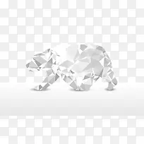 矢量图北极熊-空若网 矢量图北极熊-空若网