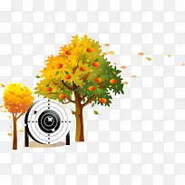 秋天清新树目标-空若网 秋天清新树目标-空若网