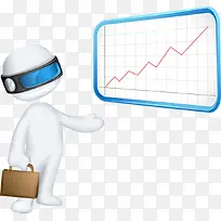 看数据的矢量小人-空若网 看数据的矢量小人-空若网