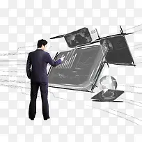 正在看商务数据的男人-空若网 正在看商务数据的男人-空若网