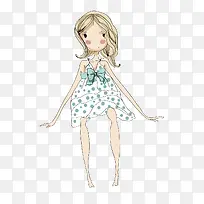 可爱睡裙女孩-空若网 可爱睡裙女孩-空若网