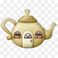 卡通茶壶房子-空若网 卡通茶壶房子-空若网