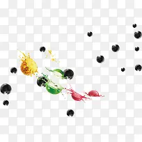 水果水珠热带元素-空若网 水果水珠热带元素-空若网
