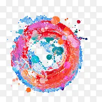 水墨网格喷溅背景-空若网 水墨网格喷溅背景-空若网