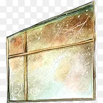 手绘插画窗外美景-空若网 手绘插画窗外美景-空若网