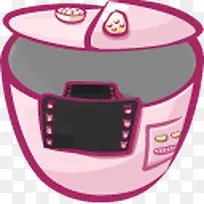 开盖时尚电饭锅煮饭-空若网 开盖时尚电饭锅煮饭-空若网