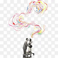 手绘情侣-空若网 手绘情侣-空若网