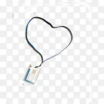 爱心吊牌带-空若网 爱心吊牌带-空若网