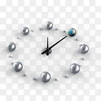 创意立体钟表-空若网 创意立体钟表-空若网