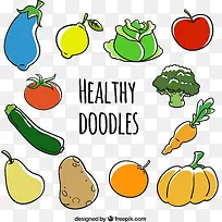 卡通蔬菜集合-空若网 卡通蔬菜集合-空若网