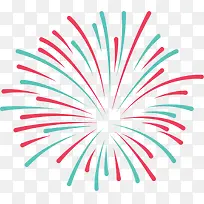 春节绽放的多彩烟花-空若网 春节绽放的多彩烟花-空若网