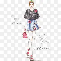 手绘服装-空若网 手绘服装-空若网