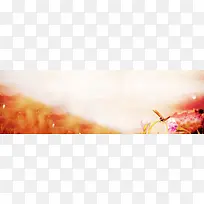 橙色简约大气海报背景-空若网 橙色简约大气海报背景-空若网