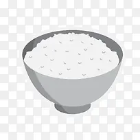 矢量卡通扁平化白米饭png-空若网 矢量卡通扁平化白米饭png-空若网