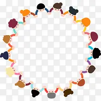 儿童节牵手的小朋友-空若网 儿童节牵手的小朋友-空若网