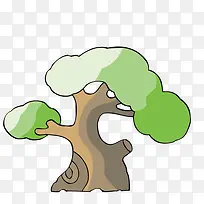 手绘卡通绿色数-空若网 手绘卡通绿色数-空若网