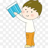 拿礼盒的男孩-空若网 拿礼盒的男孩-空若网