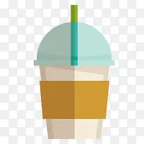 矢量一次性杯子圆形饮料-空若网 矢量一次性杯子圆形饮料-空若网