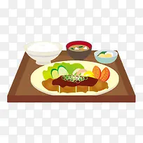 卡通简约美食装饰广告设计晚餐-空若网 卡通简约美食装饰广告设计晚餐-空若网