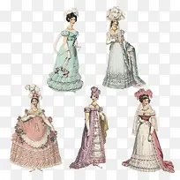 手绘宴会服饰-空若网 手绘宴会服饰-空若网