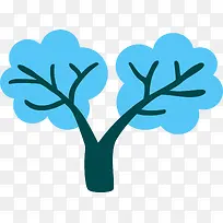 卡通清新创意小树-空若网 卡通清新创意小树-空若网