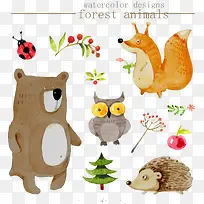 6��ɰ�ˮ�ʻ�ɭ�ֶ���ʸ��ͼ-������