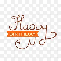生日快乐英文艺术字-空若网 生日快乐英文艺术字-空若网