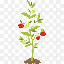 绿色卡通植物-空若网 绿色卡通植物-空若网