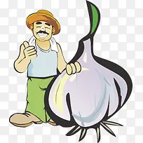 大蒜png矢量元素-空若网 大蒜png矢量元素-空若网