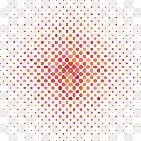 矢量红色波点底纹-空若网 矢量红色波点底纹-空若网