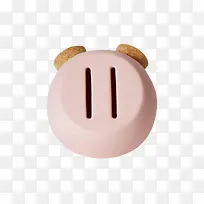粉色猪鼻子样式储钱罐-空若网 粉色猪鼻子样式储钱罐-空若网