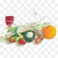 手绘蔬菜合集-空若网 手绘蔬菜合集-空若网