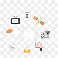 ppt扁平化矢量元素-空若网 ppt扁平化矢量元素-空若网