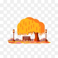 ���쾰ɫ�廭�ز�-������