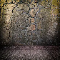 怀旧裂缝墙壁背景-空若网 怀旧裂缝墙壁背景-空若网