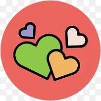 爱心图片素材节日素材 爱心图标-空若网 爱心图片素材节日素材 爱心图标-空若网