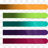 多彩直线条幅-空若网 多彩直线条幅-空若网