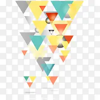 矢量梦幻三角形-空若网 矢量梦幻三角形-空若网