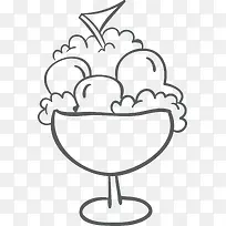 杯子冰淇淋素材-空若网 杯子冰淇淋素材-空若网