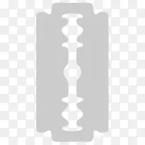 白色手绘扁平化剃须刀-空若网 白色手绘扁平化剃须刀-空若网