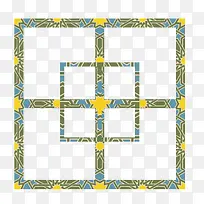 古典花色边框-空若网 古典花色边框-空若网