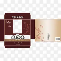 包装盒宫廷燕窝设计模板-空若网 包装盒宫廷燕窝设计模板-空若网